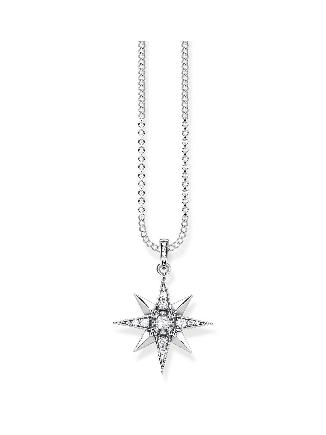 Product photograph of Thomas Sabo Start Necklace from very.co.uk