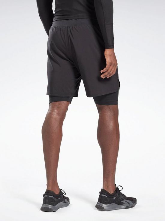 stillFront image of reebok-epic-two-in-one-shorts
