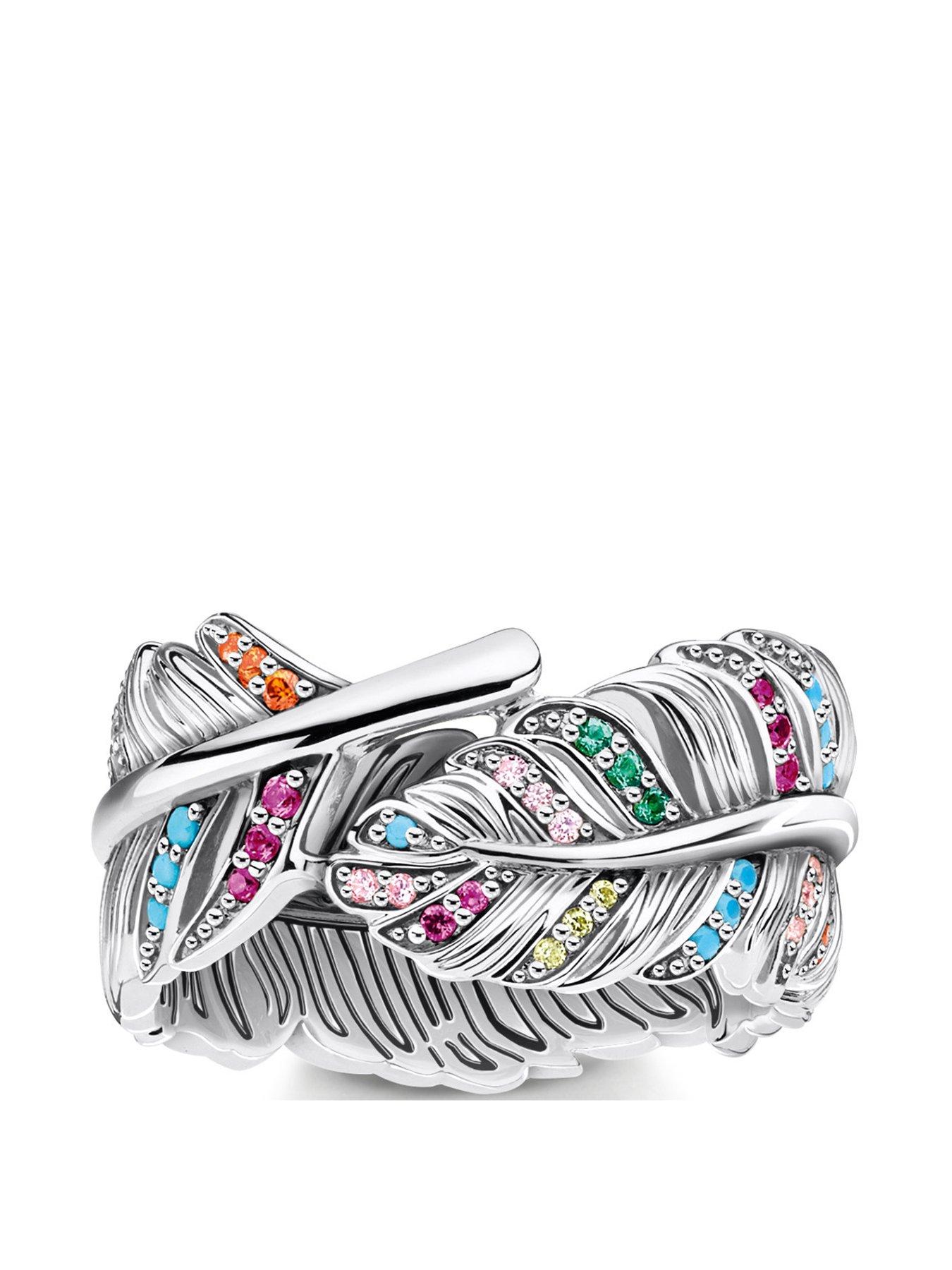 Thomas sabo multi coloured on sale ring