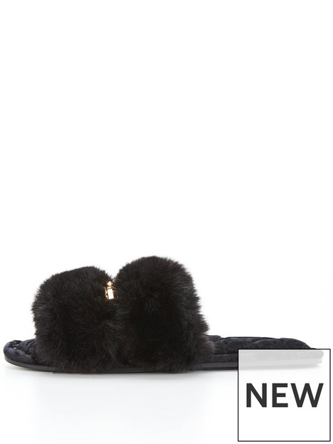 v-by-very-embellished-slider-slippers-black
