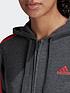  image of adidas-essentials-french-terry-3-stripes-full-zip-hoodie