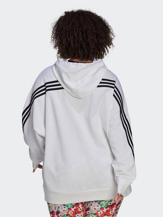stillFront image of adidas-x-marimekko-hoodie-plus-size