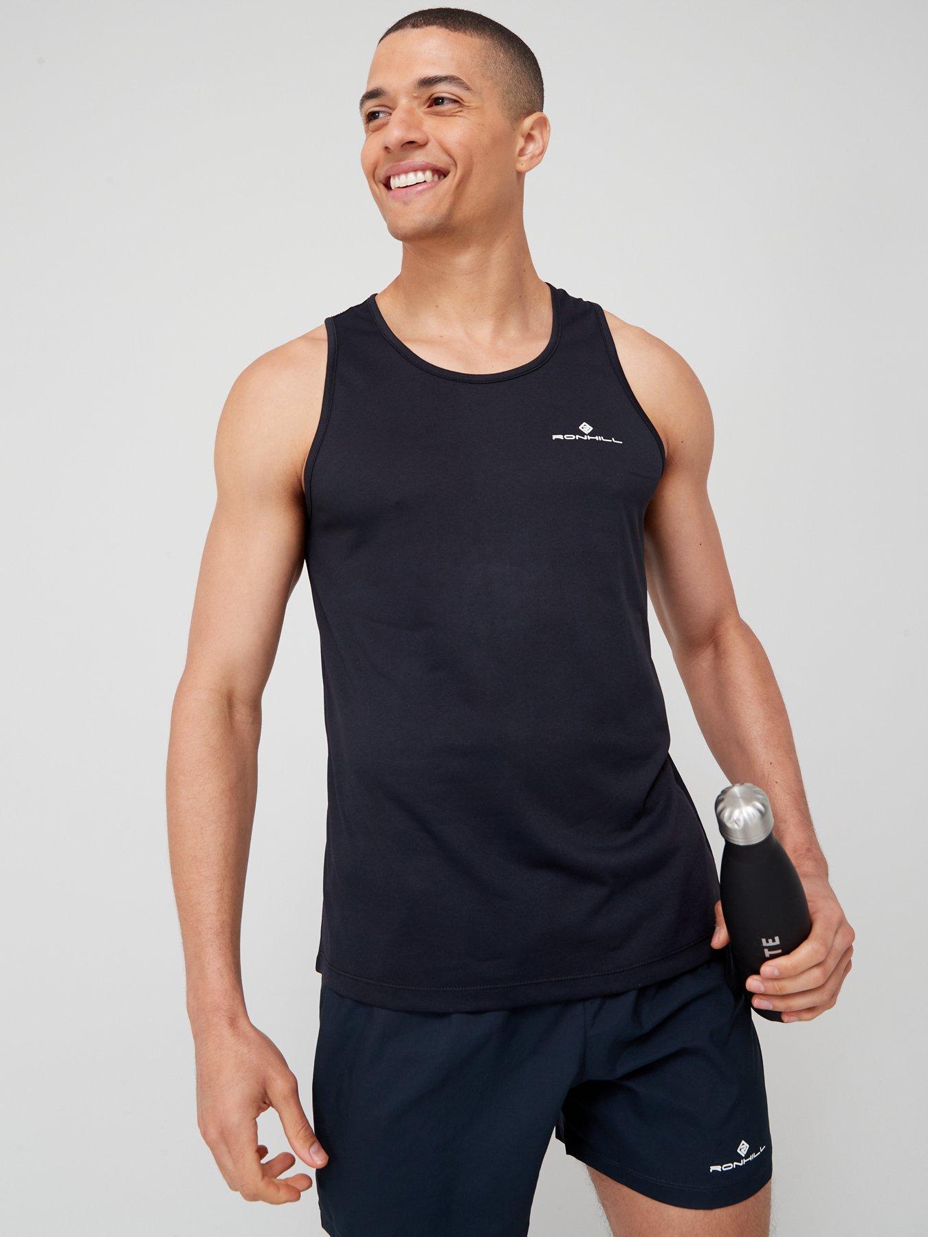 Image 1 of 6 of Ronhill Men's Core Running Vest - Black