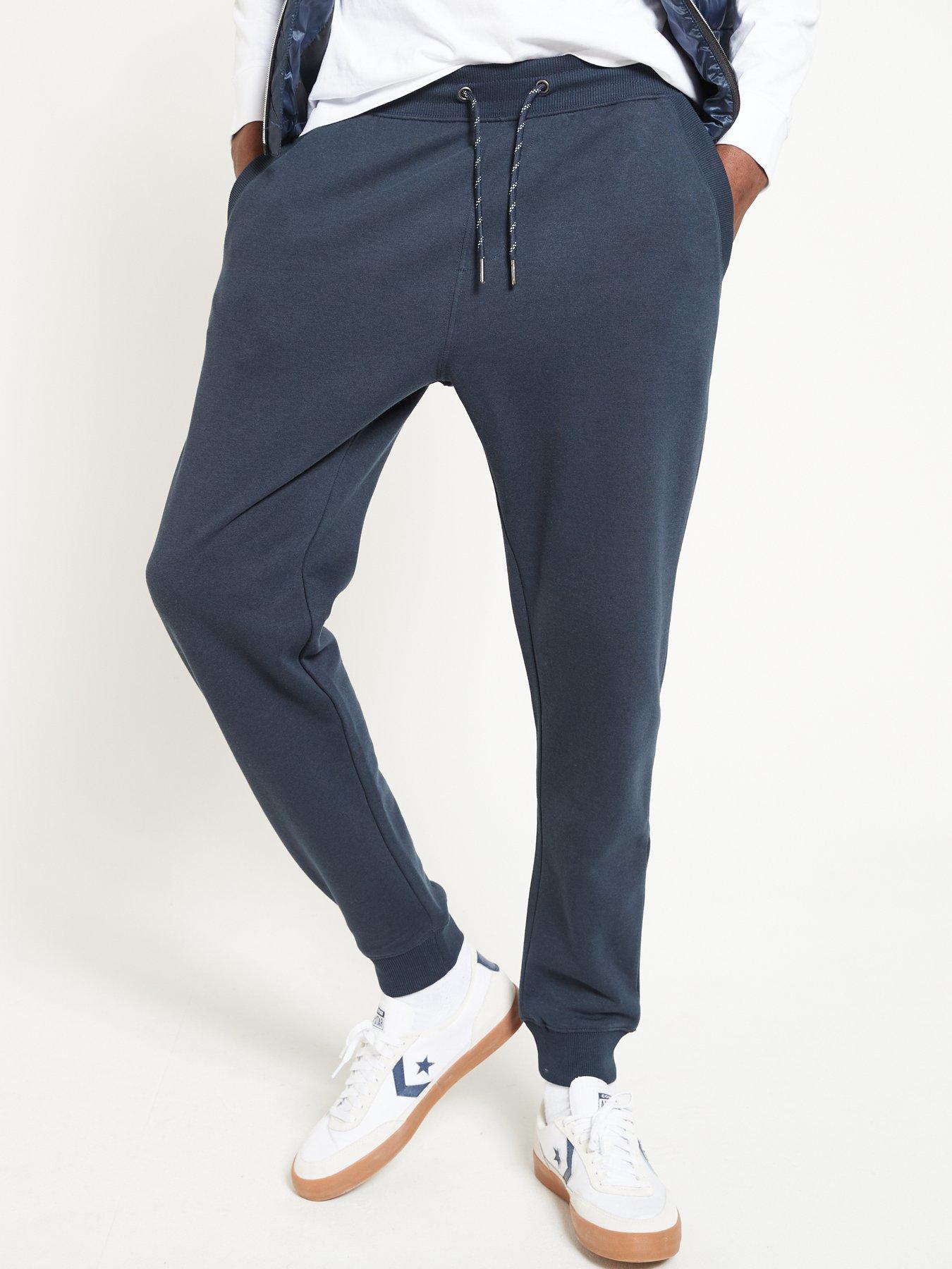 Mens navy jogger store pants