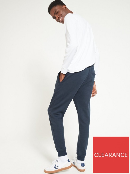 stillFront image of everyday-essential-regular-fit-joggers-navy