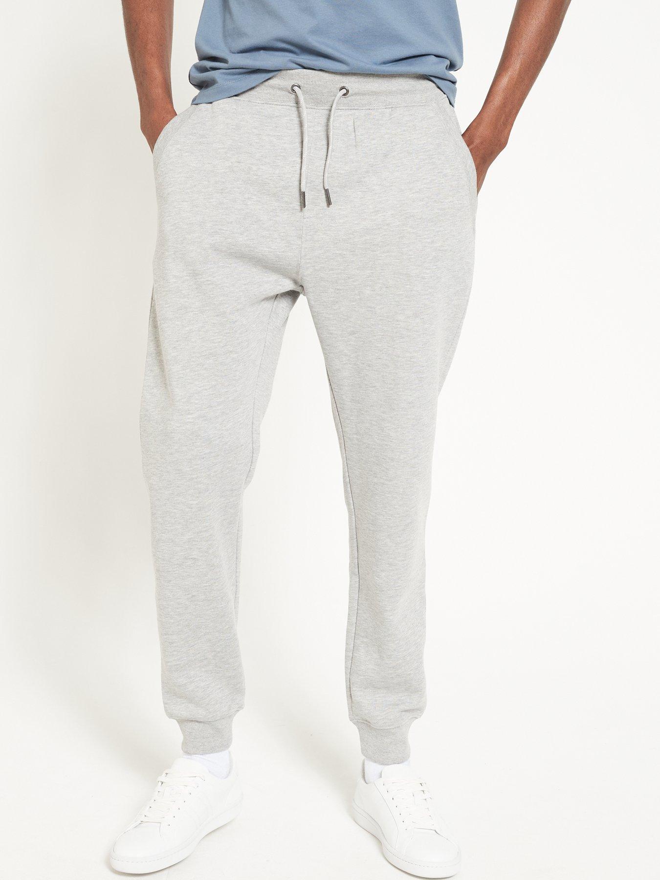 Everyday Essential Regular Fit Joggers - Grey Marl