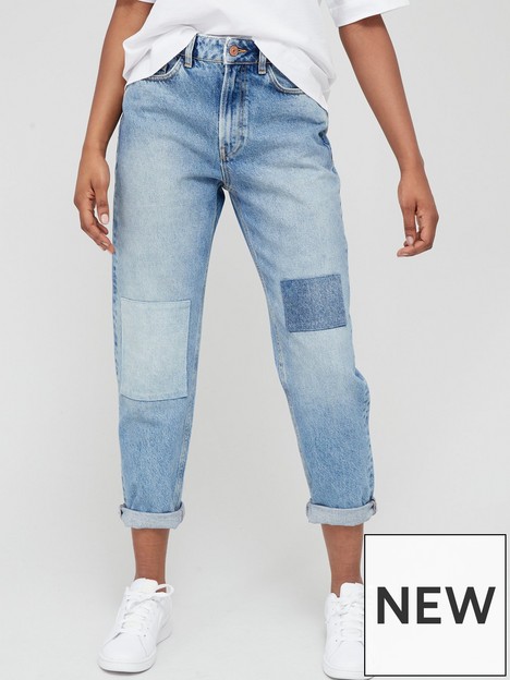v-by-very-mom-high-waist-jean-with-patchwork