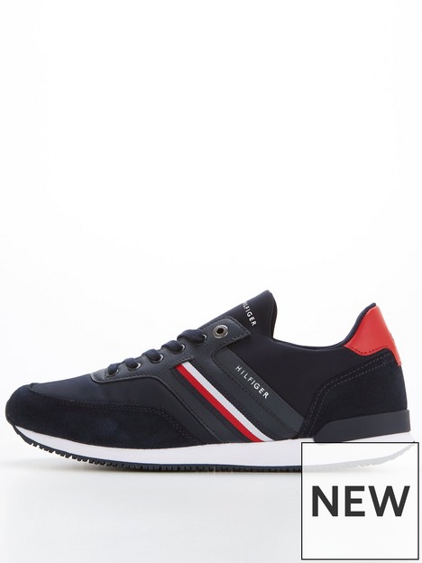 tommy-hilfiger-iconic-runner-mix-trainers-navy