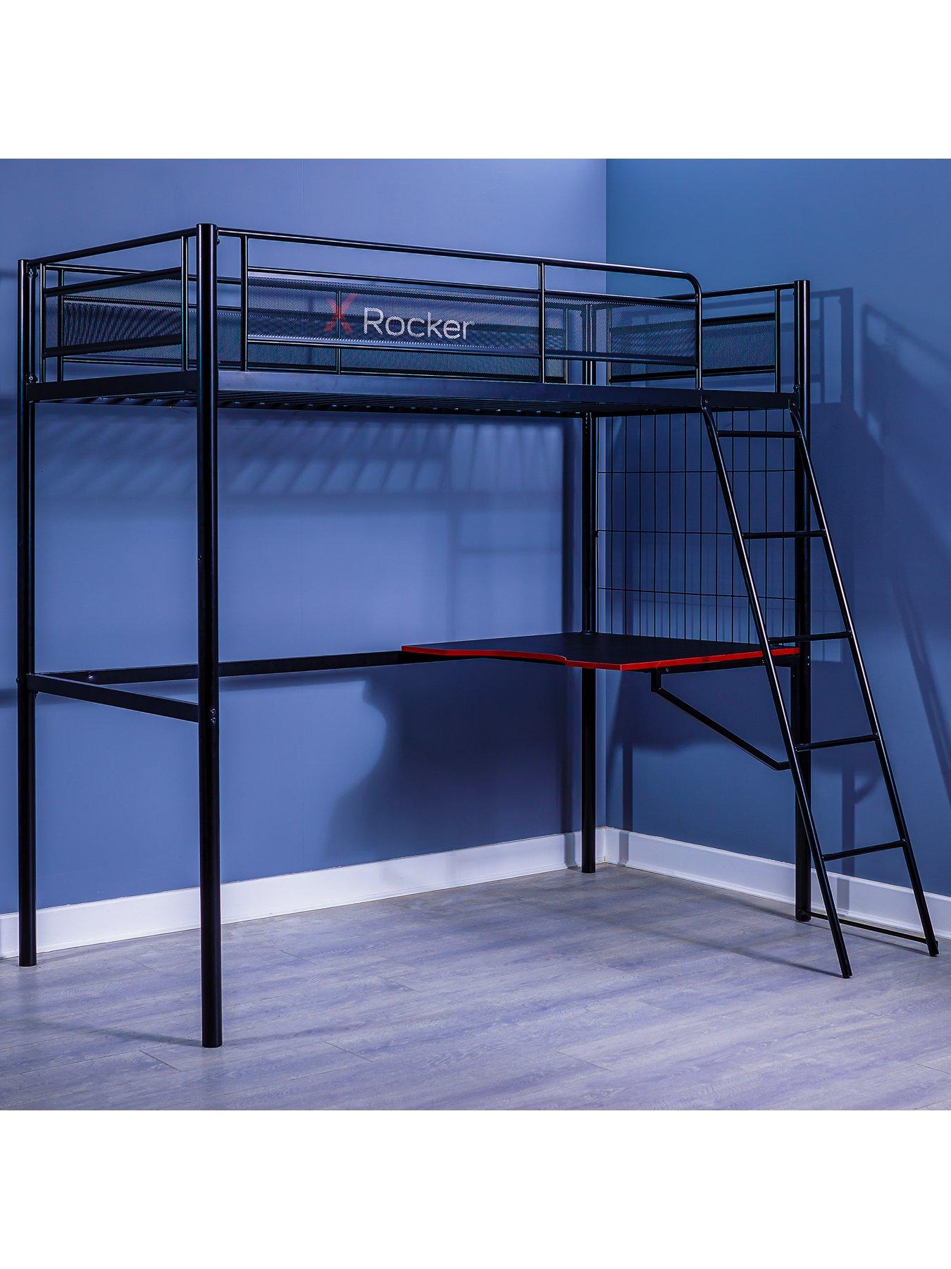 X Rocker Icarus Xl Gaming High Sleeper With Desk | very.co.uk