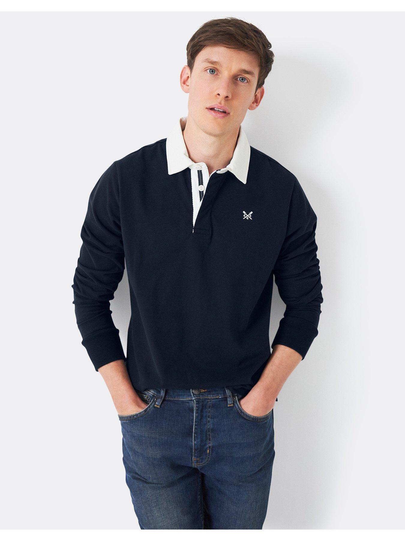  Crew Long Sleeve Rugby Top