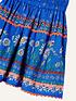  image of monsoon-girls-sew-daisy-fluro-skirt-blue