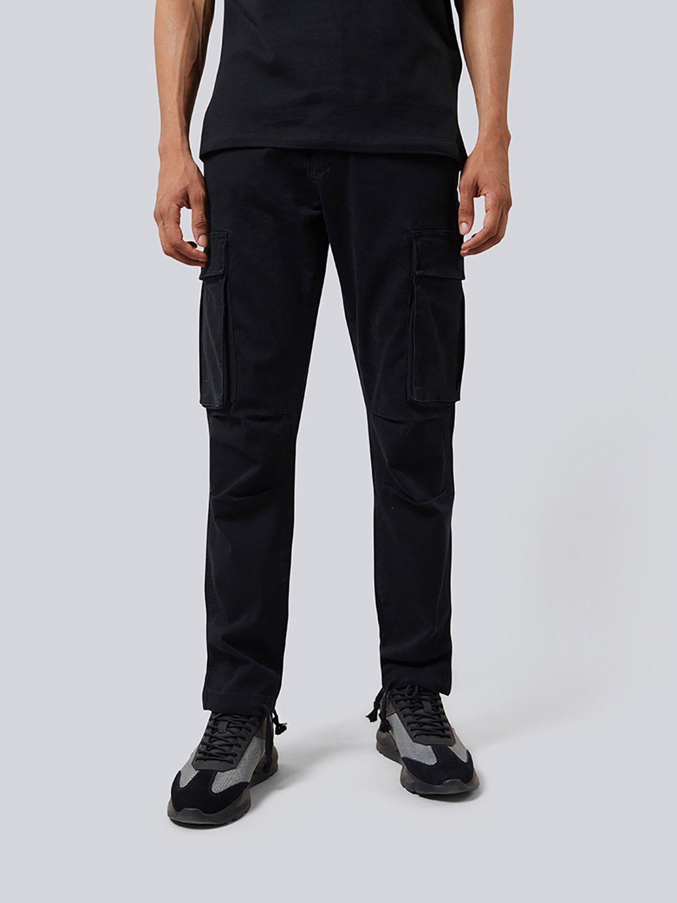 Black army hot sale pants