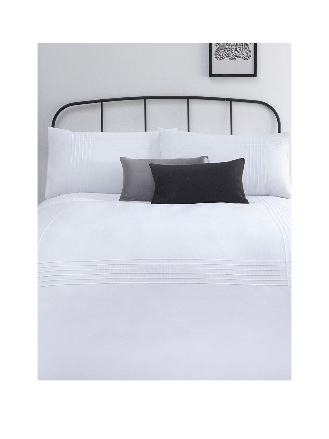 undefined Amalfi Duvet Cover Set - White