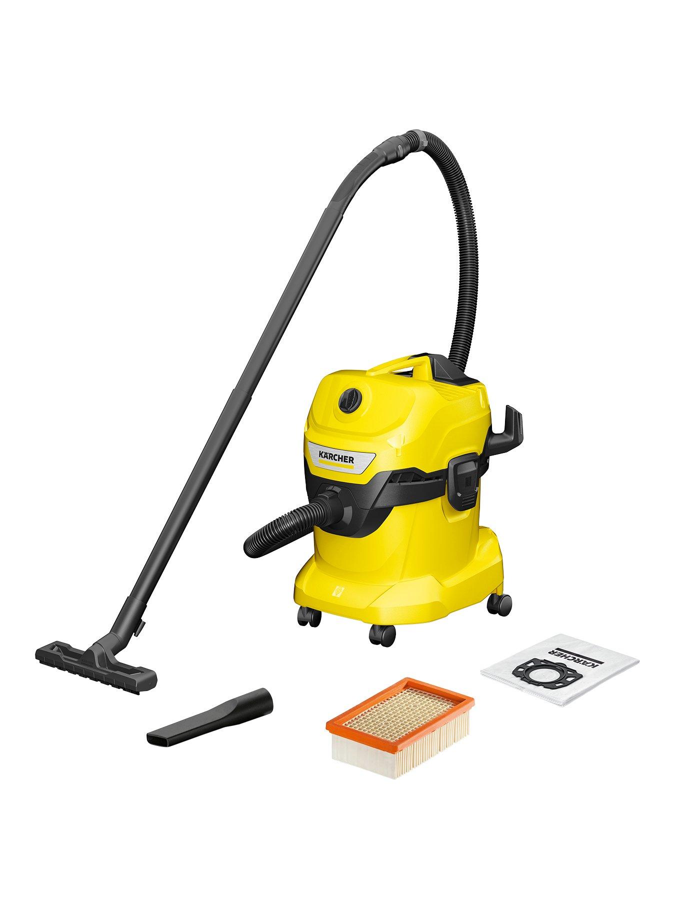 Product photograph of Karcher Wd4 Wet Amp Dry Vacuum Cleaner from very.co.uk
