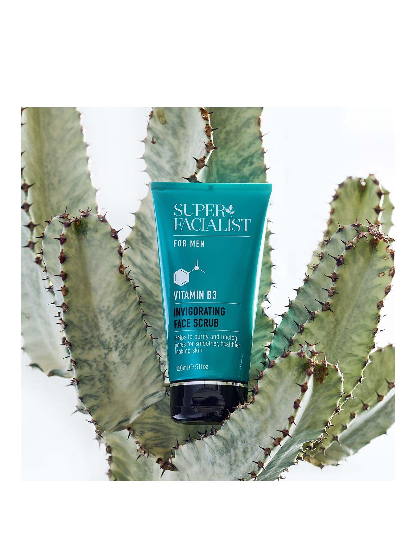 Image 2 of 5 of Super Facialist Superfacialist for Men Vitamin B3 Invigorating Face Scrub 150ml