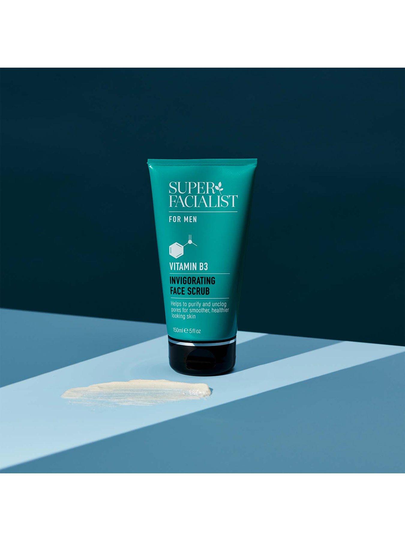 Image 3 of 5 of Super Facialist Superfacialist for Men Vitamin B3 Invigorating Face Scrub 150ml