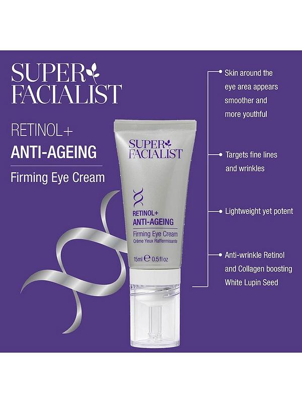 Image 5 of 5 of Super Facialist Retinol+ Anti-Ageing Firming Eye Cream 15ml