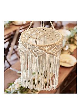 Product photograph of Ginger Ray A Touch Of Pampas Chandelier from very.co.uk