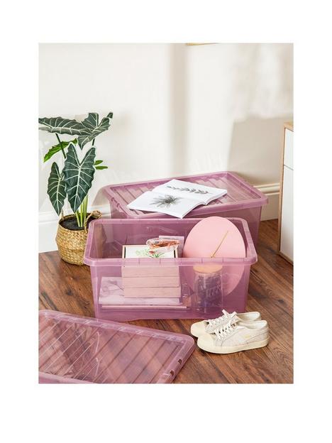 wham-set-of-2-pink-crystal-45-litre-plastic-storage-boxes