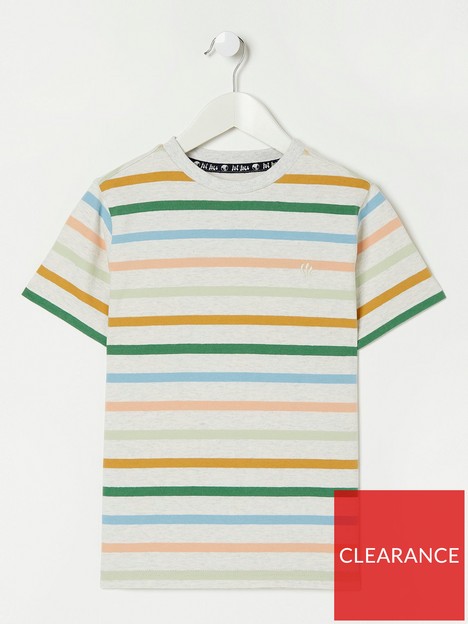fatface-boys-short-sleeve-multi-stripe-tshirt-multi
