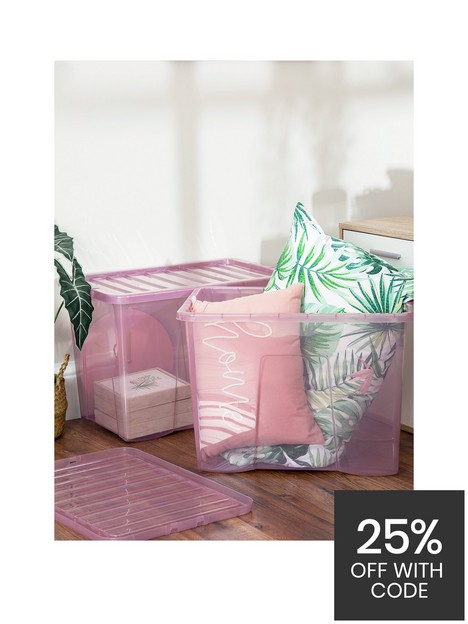 wham-set-of-2-pink-crystal-80-litre-plastic-storage-boxes