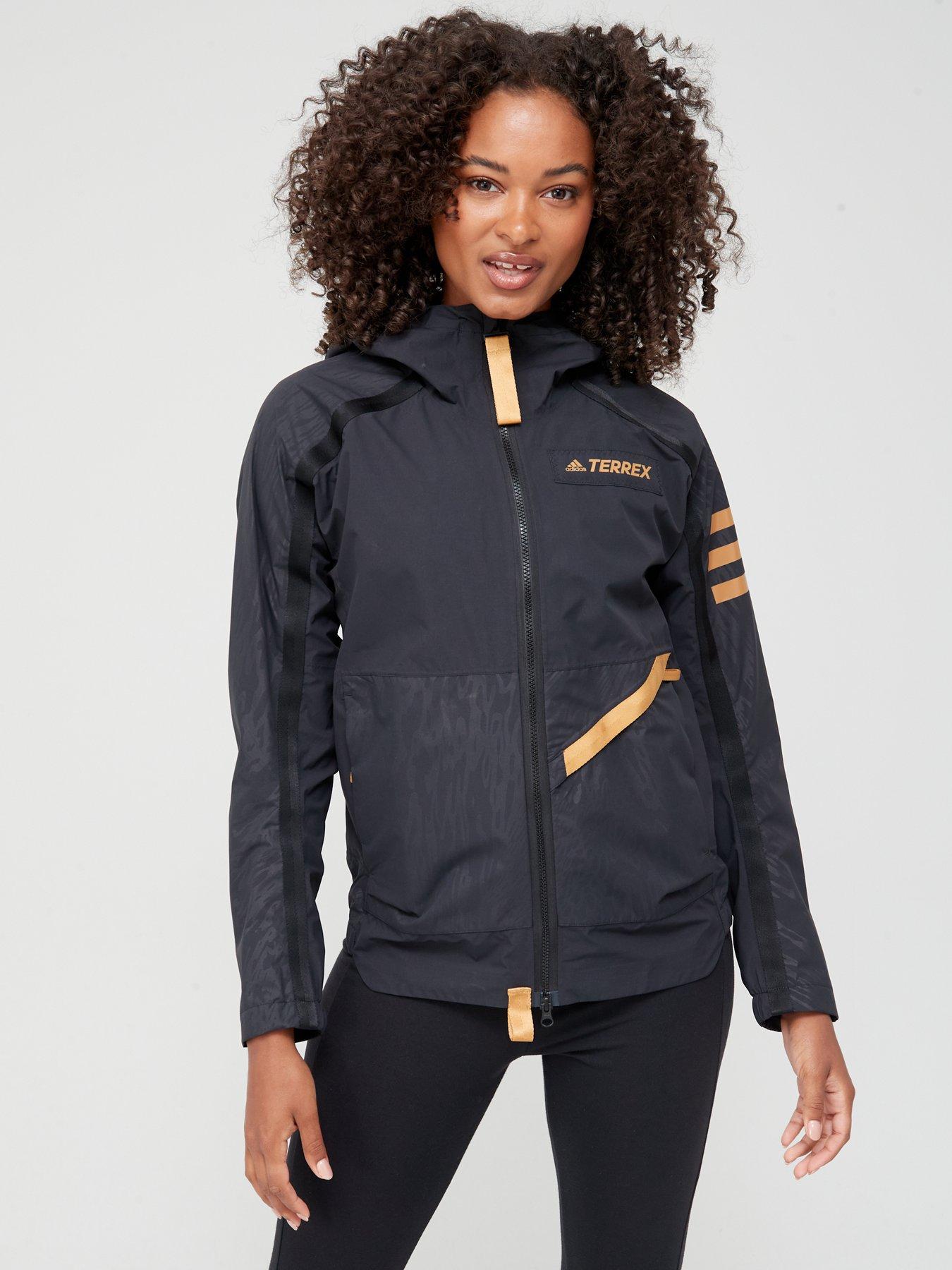 Details about   US Womens Hooded Waterproof Raincoat Wind Jacket Ladies Outdoor Rain Forest Coat 