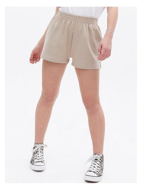 new-look-915-girls-rust-jersey-shorts