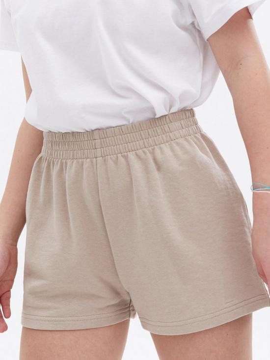 stillFront image of new-look-915-girls-rust-jersey-shorts