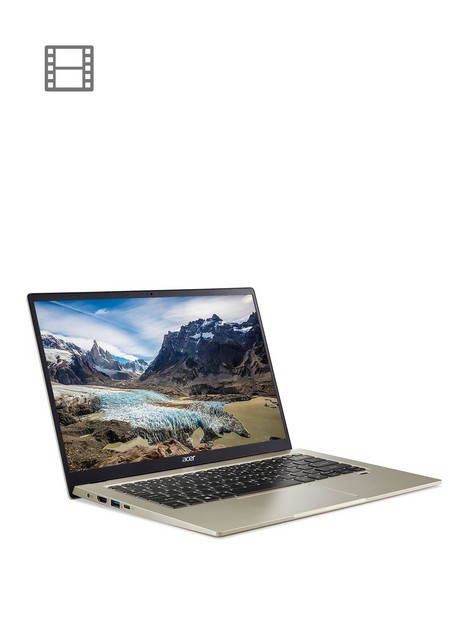 acer-swift-1-laptop-14in-fhd-ipsnbspintel-pentium-silver-4gb-ram-256gb-ssd-with-optional-microsoft-365-family-12-months-gold