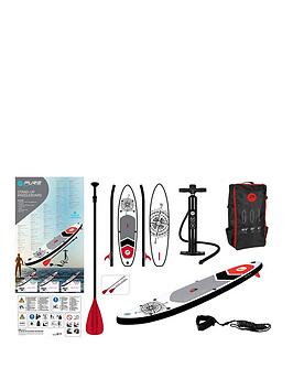 Pure 320 Nautical Sup Inflatable Stand Up Paddle Board 10 Feet - Complete Set With Pump, Patch Tool, Foot Lead, Adjustable Paddle And Waterproof 2L B