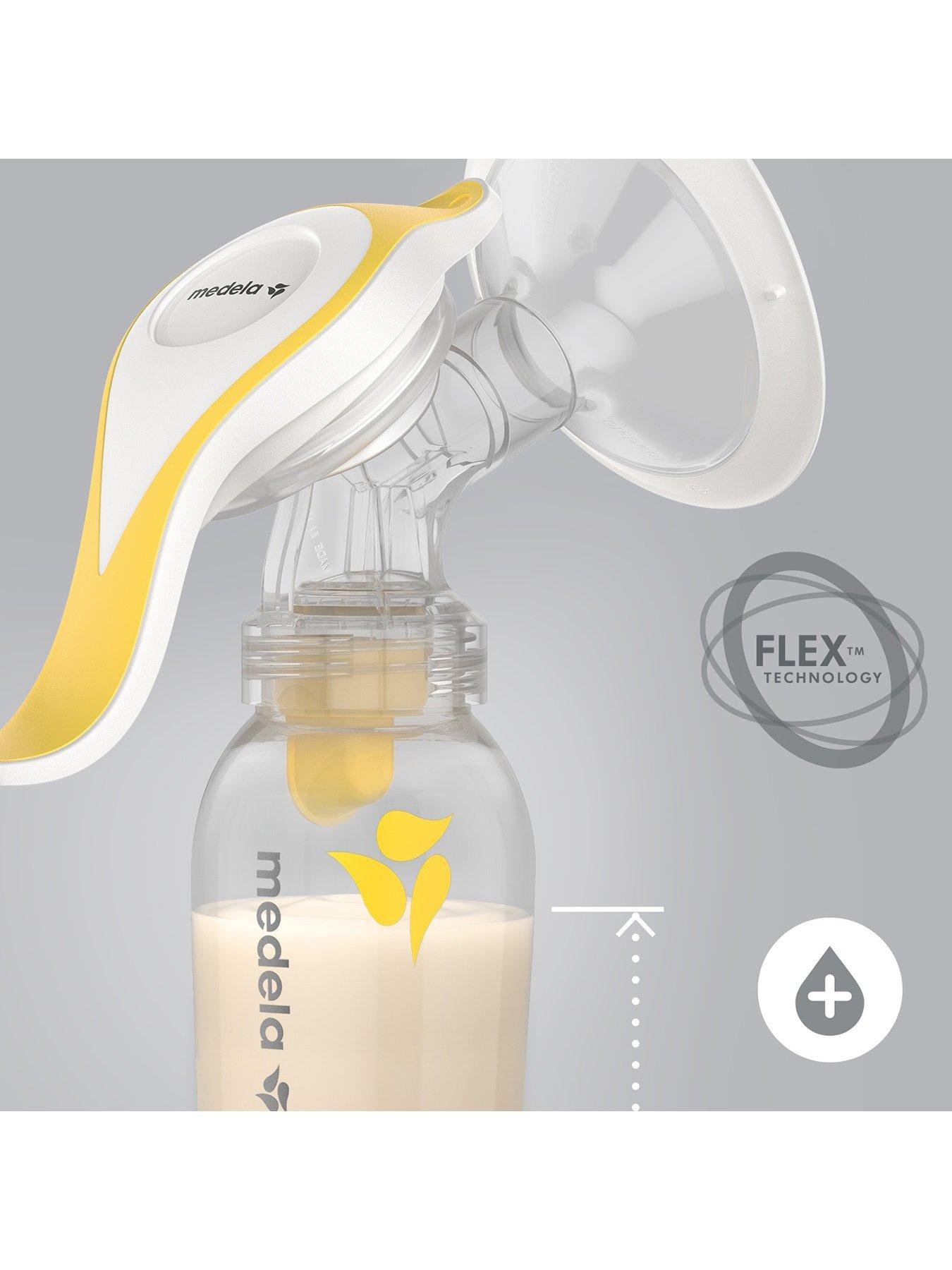 Image 4 of 5 of Medela Harmony Flex Manual Breast Pump - Yellow