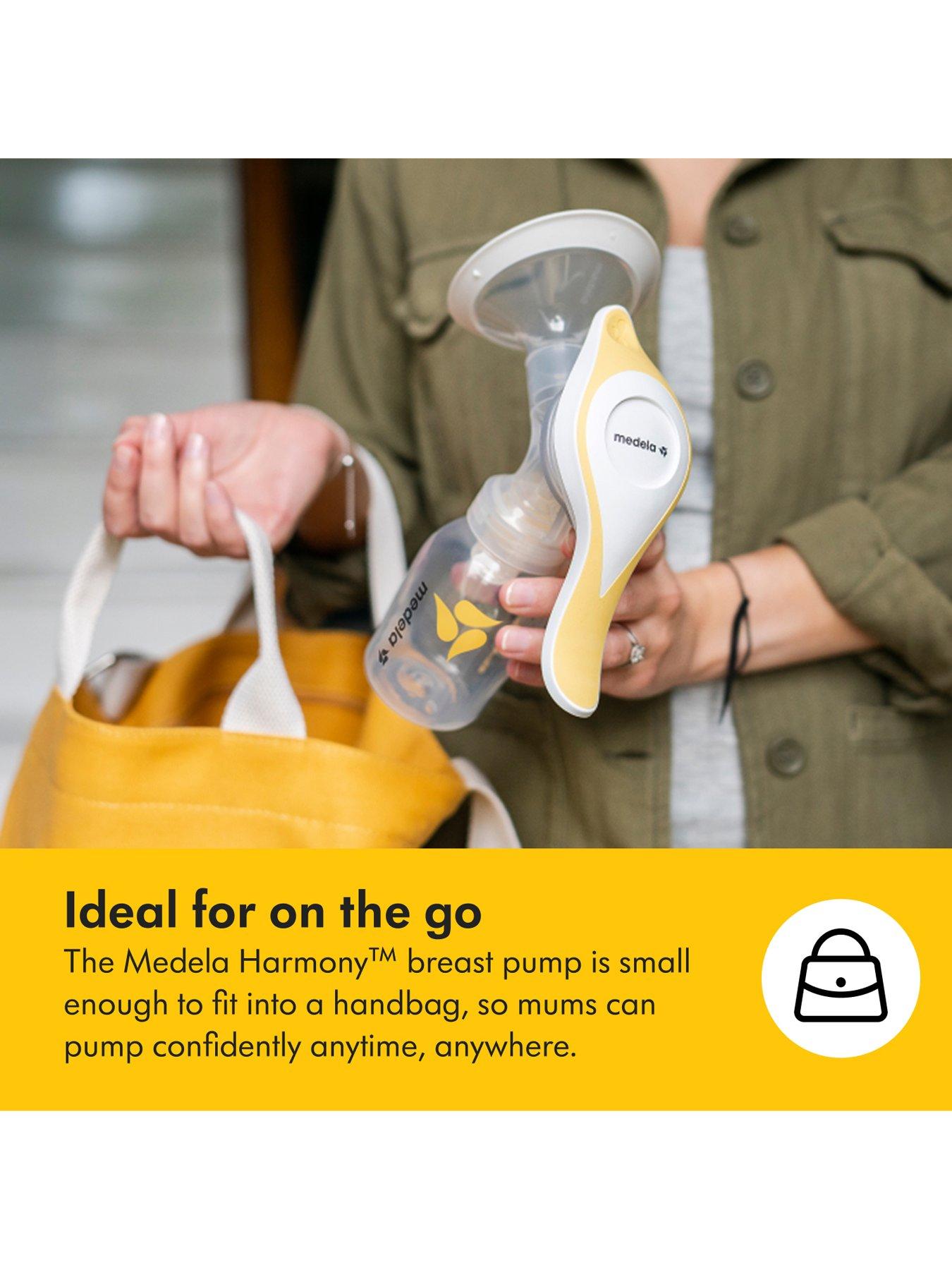 Image 5 of 5 of Medela Harmony Flex Manual Breast Pump - Yellow