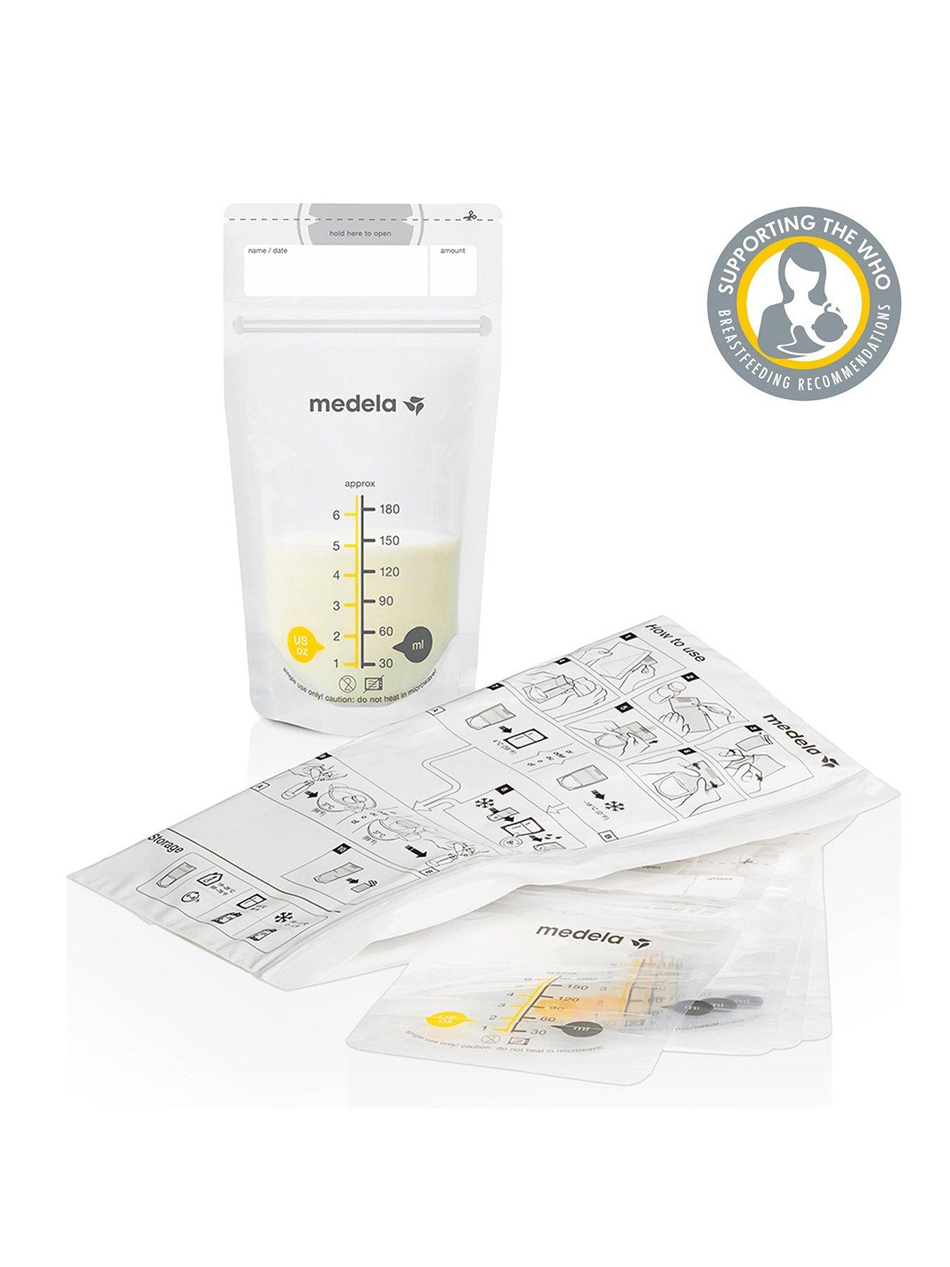 Image 4 of 7 of Medela Breast Milk Storage and Feed Set - Yellow