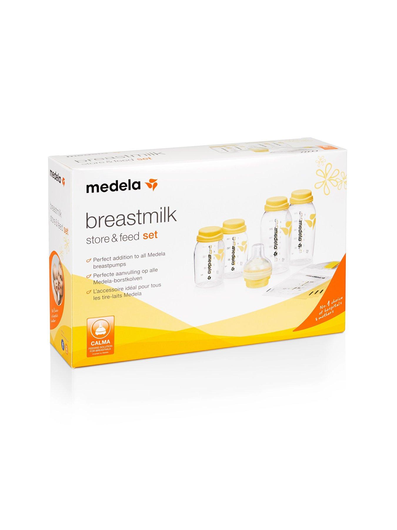 Image 7 of 7 of Medela Breast Milk Storage and Feed Set - Yellow