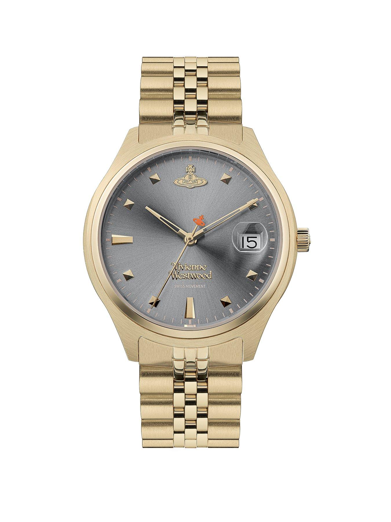 Product photograph of Vivienne Westwood Camberwell Stainless Steel Ladies Watch from very.co.uk