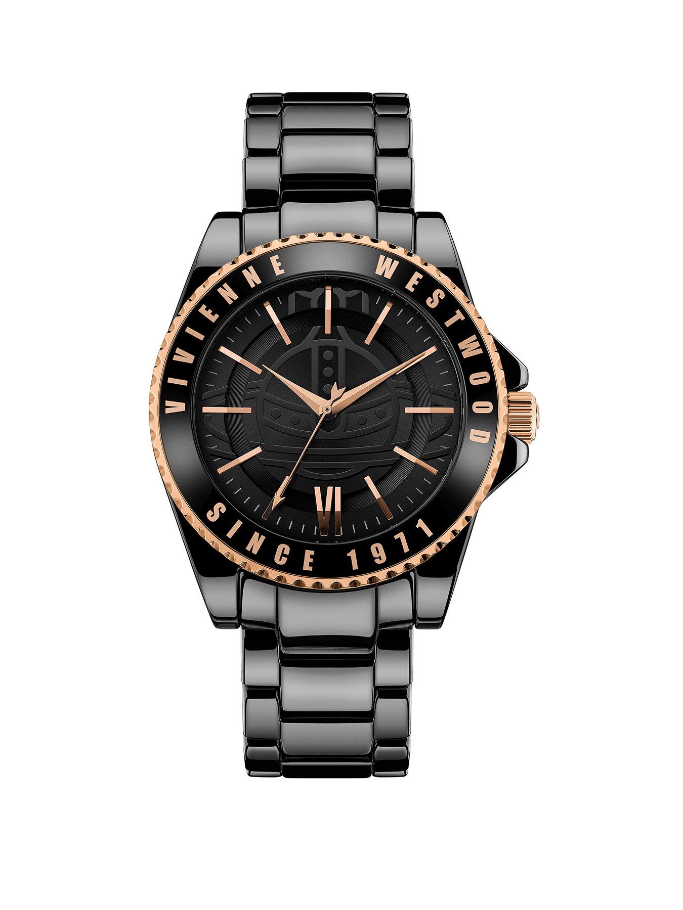 Product photograph of Vivienne Westwood Sloane Ii Ladies Watch from very.co.uk