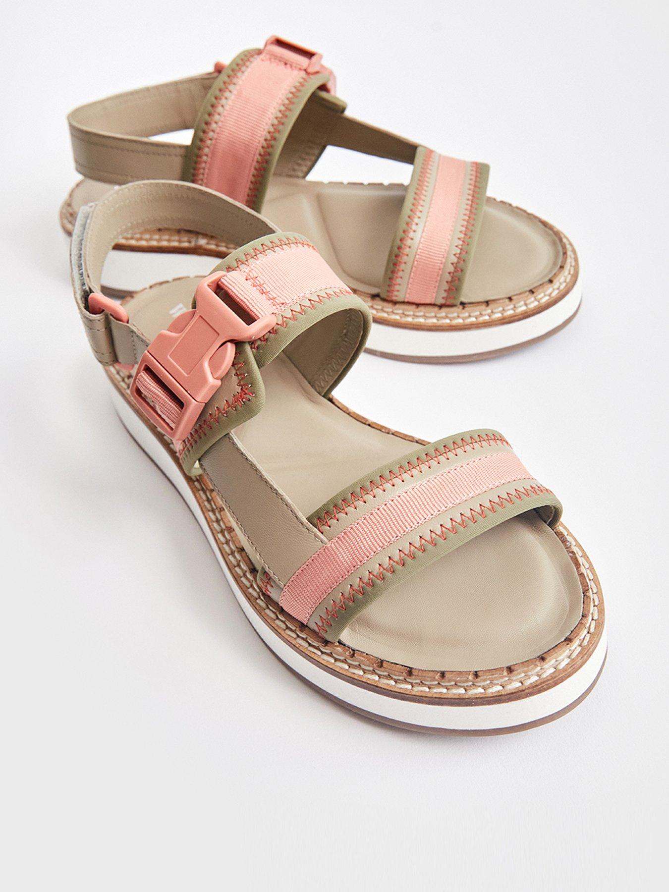 White on sale stuff sandals