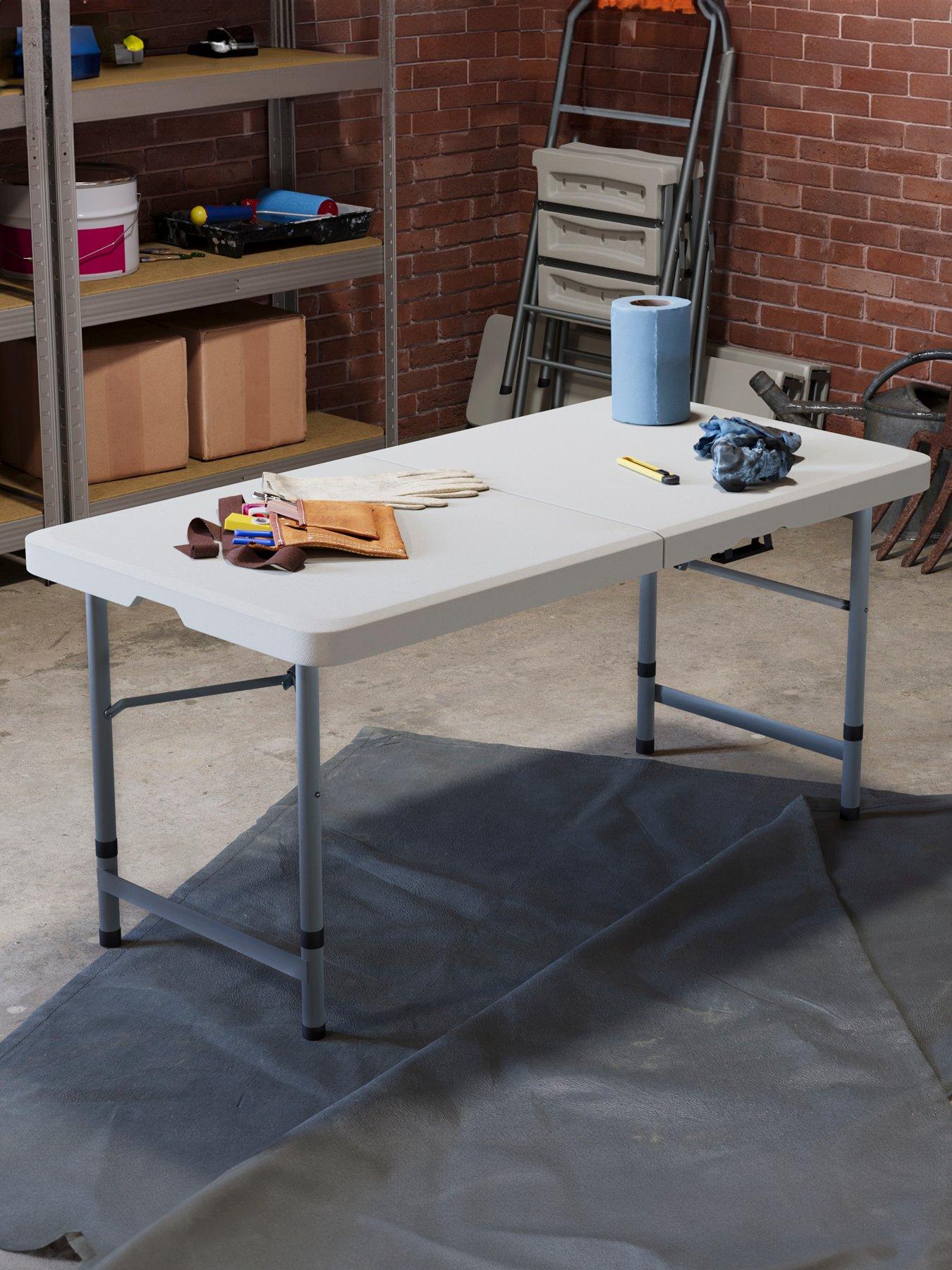 Home Vida Folding Table, 4Ft