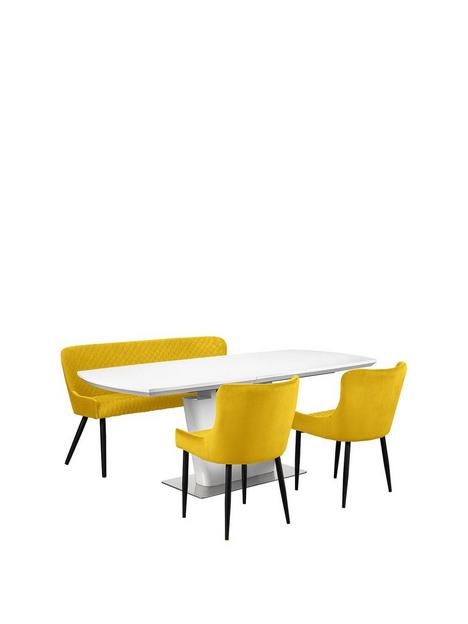 julian-bowen-como-set-of-table-2-luxe-chairs-bench