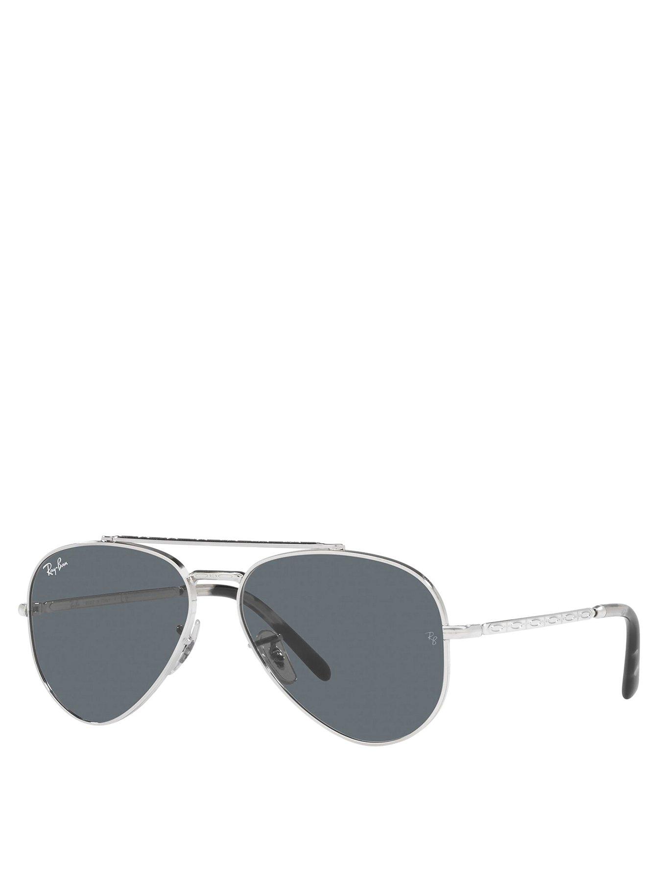 Image 1 of 4 of Ray-Ban New Aviator Aviator Sunglasses - Silver