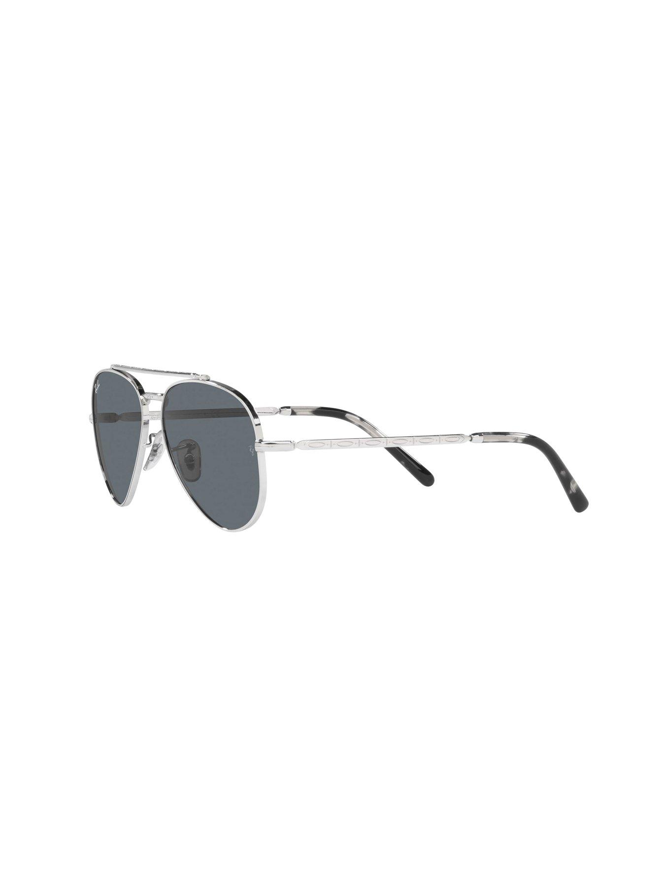 Image 4 of 4 of Ray-Ban New Aviator Aviator Sunglasses - Silver