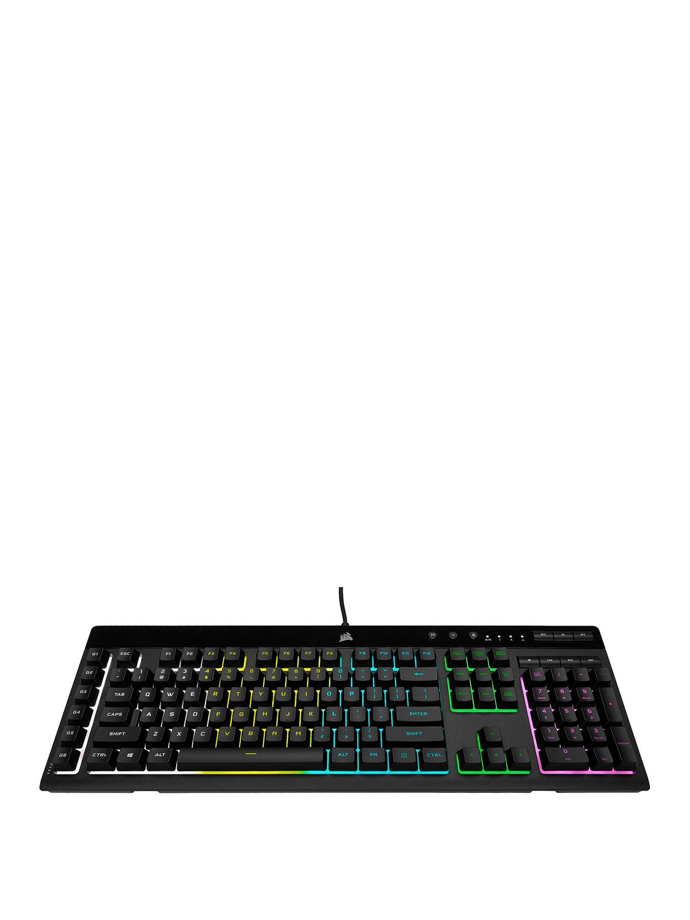 Image 2 of 6 of CORSAIR K55 RGB PRO Gaming Keyboard -&nbsp;5Z RGB, Rubber Dome