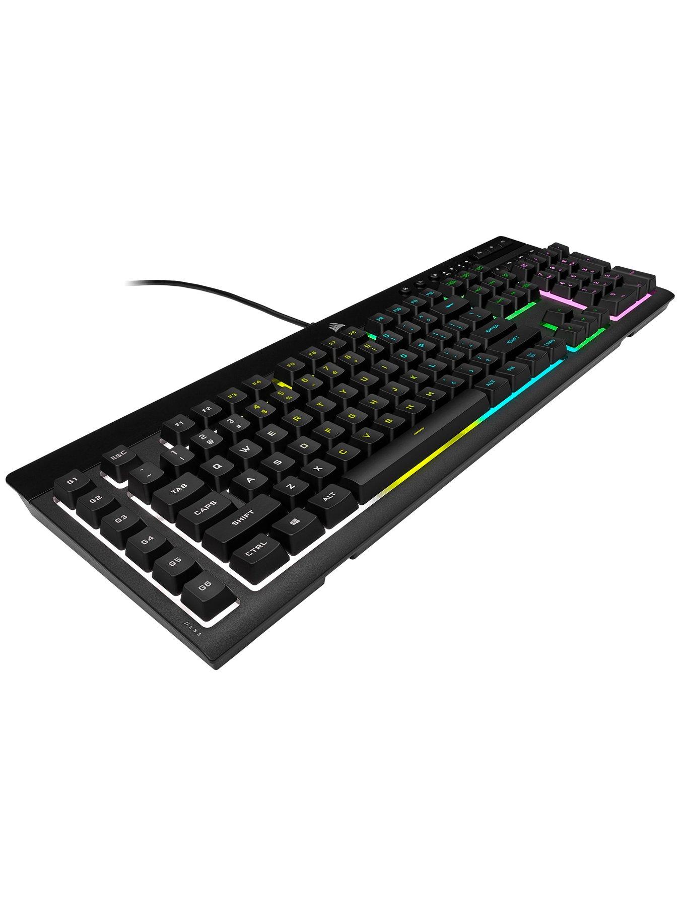 Image 4 of 6 of CORSAIR K55 RGB PRO Gaming Keyboard -&nbsp;5Z RGB, Rubber Dome