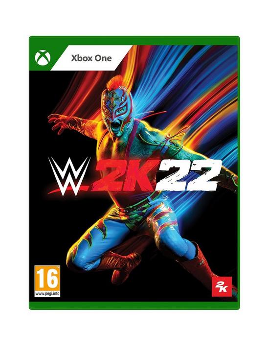 front image of xbox-one-wwe-2k22