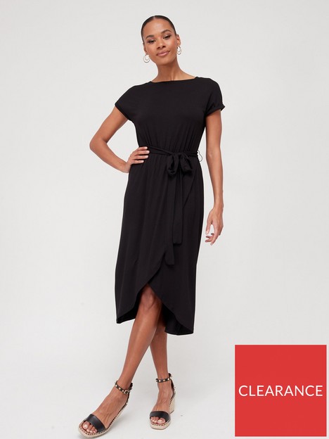 v-by-very-jersey-off-the-shoulder-wrap-midi-dress