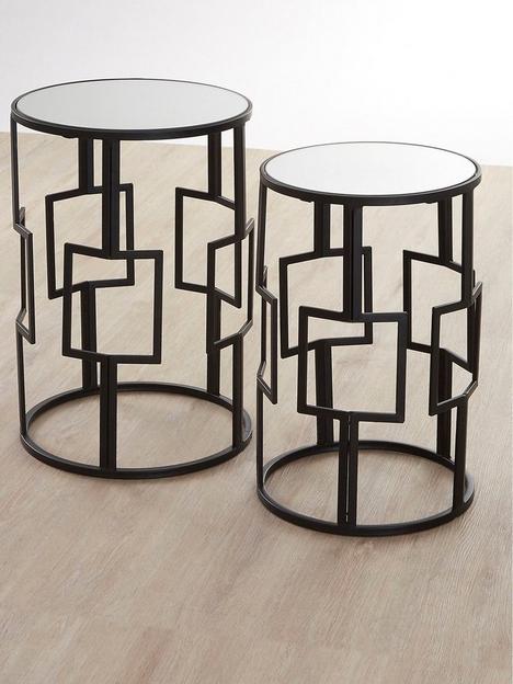 premier-housewares-set-of-2nbspavantis-black-side-tables