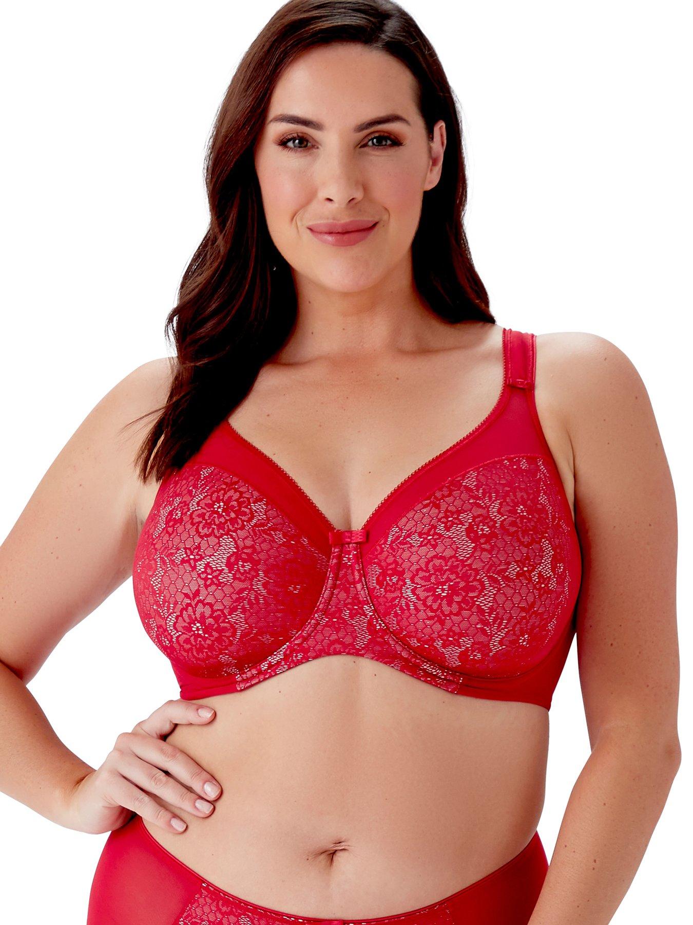 Berlei Beauty Everyday Minimiser Bra Red Uk