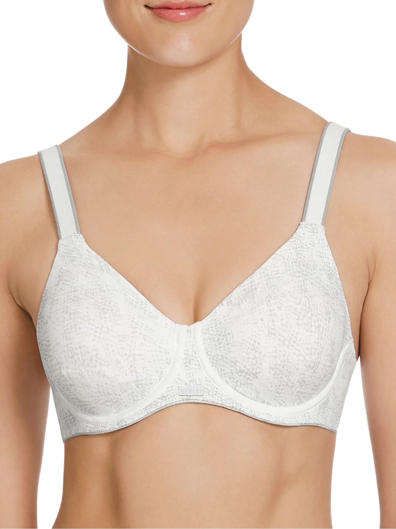 Berlei womens Ultimate Performance Crop Top Underwire Sports Bra, White  (White), 32C US at  Women's Clothing store