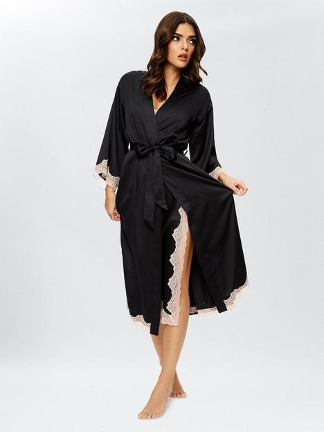 ann-summers-nightwear-loungewear-selena-sustainable-robe-black