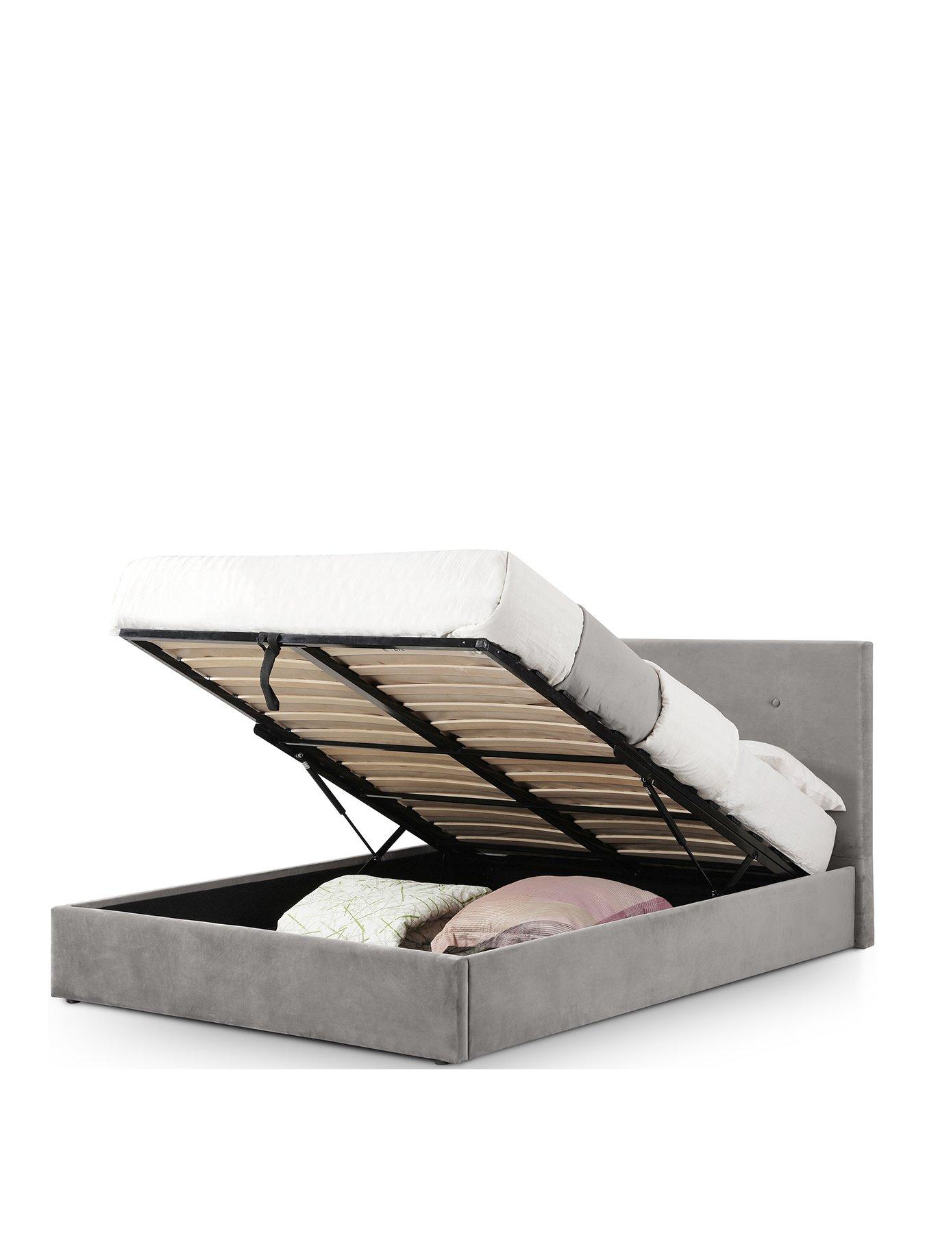 Lift up deals double storage bed